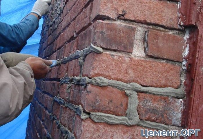 Строительный портландцемент в кладочных работах